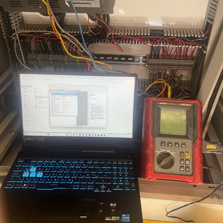 Estudio de calidad de la energía normativa CRE